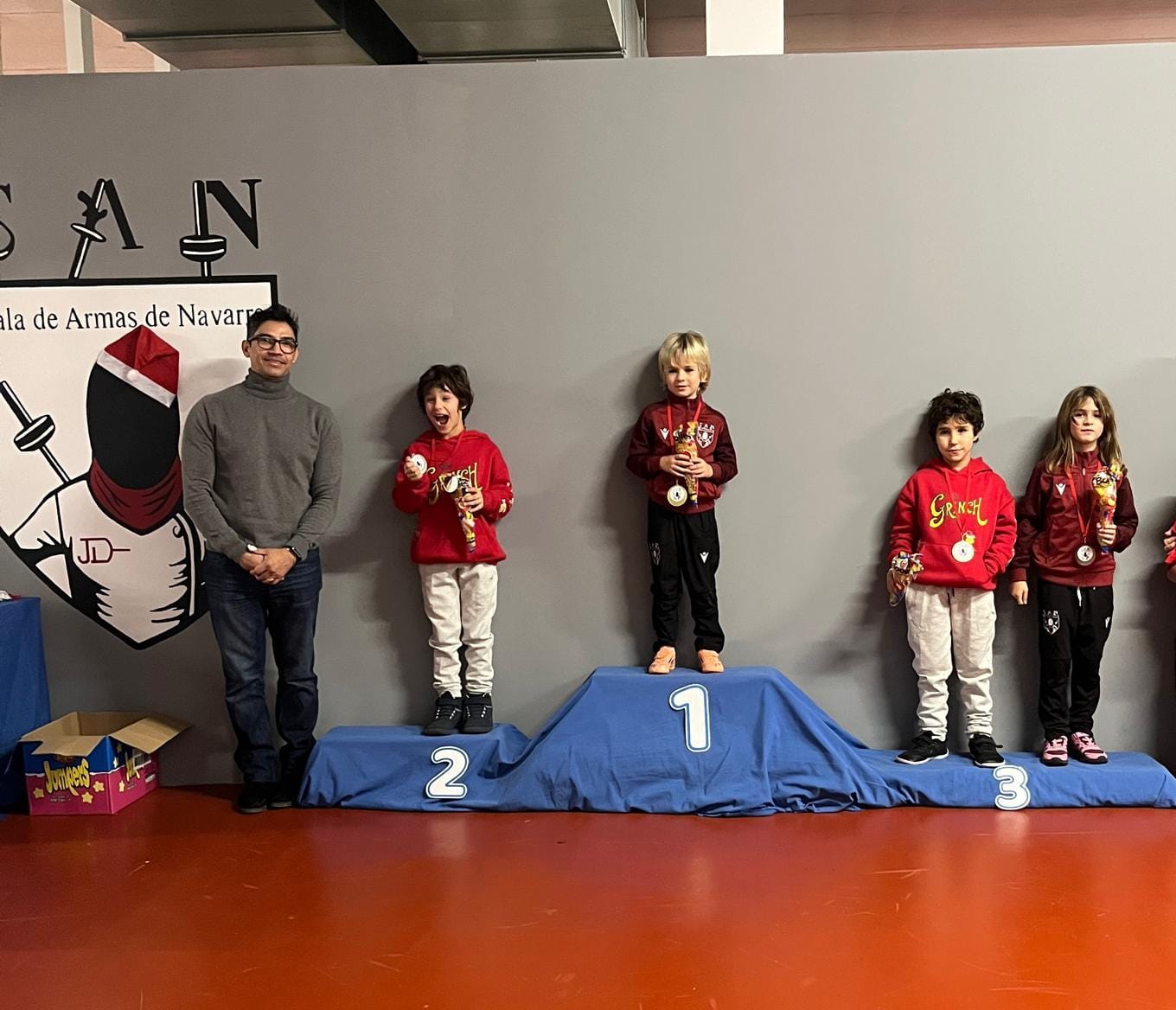 I Torneo Juegos Deportivos de Navarra de Florete M13 y M17, y Torneo M9